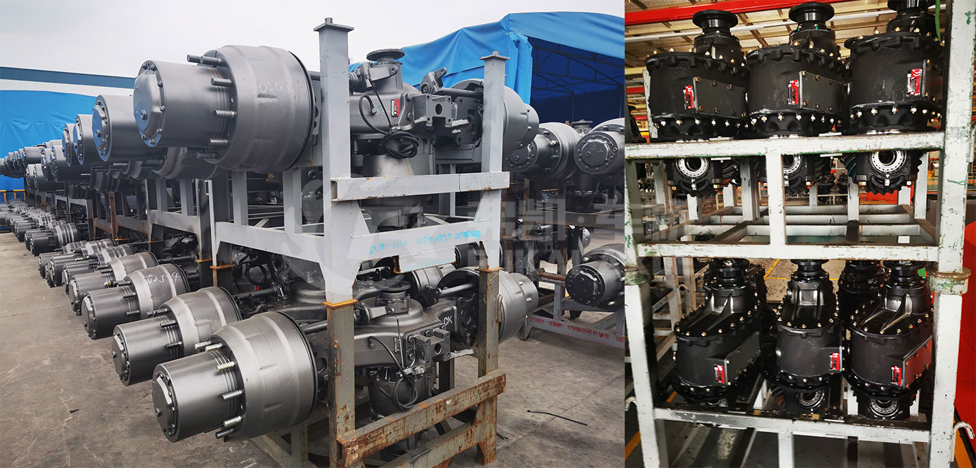 Соотношение скоростей и метод расчета приводной оси Sinotruk Steyr и оси HC16